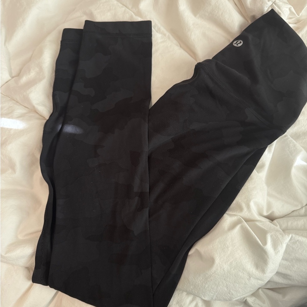 Lululemon Black Camo Align Leggings